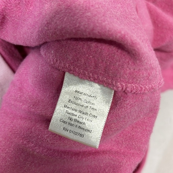 Kate Spade pink and white 2 piece 100% cotton pj set size S/M - Picture 9 of 10